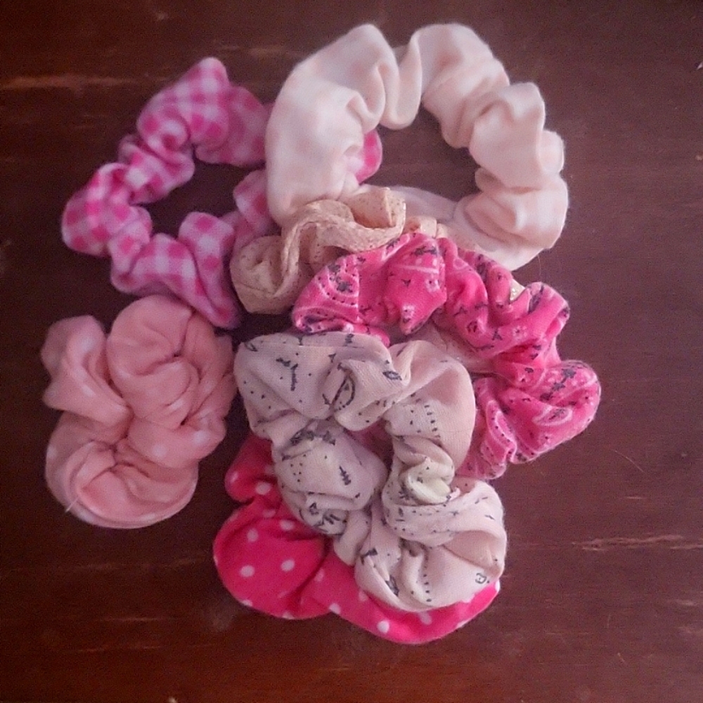 Pink Scrunchies